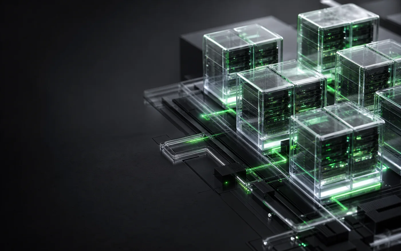 Grupos de servidores virtuais em uma infraestrutura dedicada